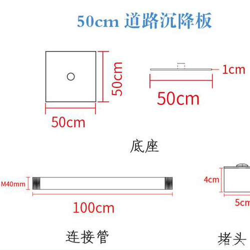 宜宾沉降板规格型号如何选择?